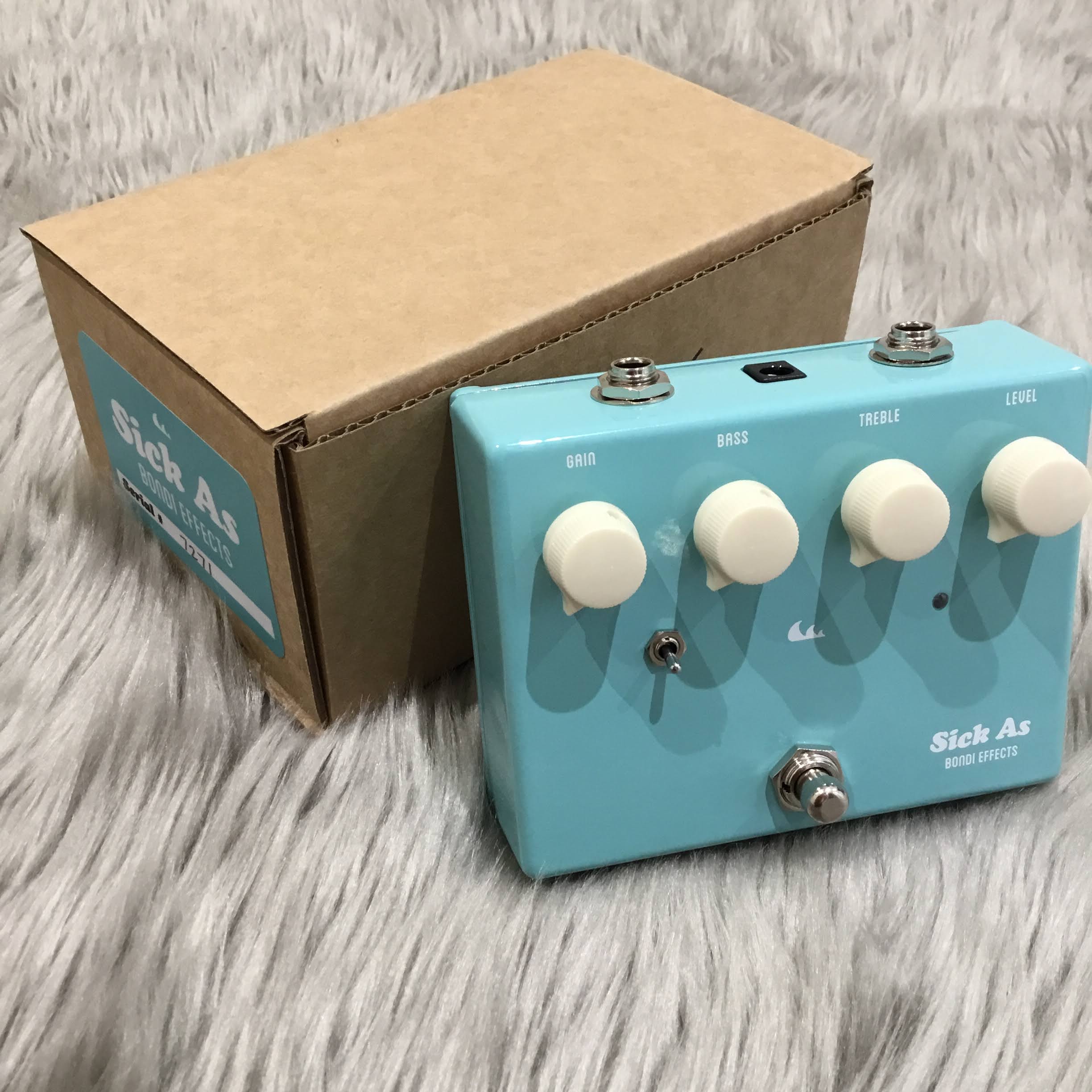 エフェクター】BONDI EFFECTS “Sick As Overdrive “入荷レビュー