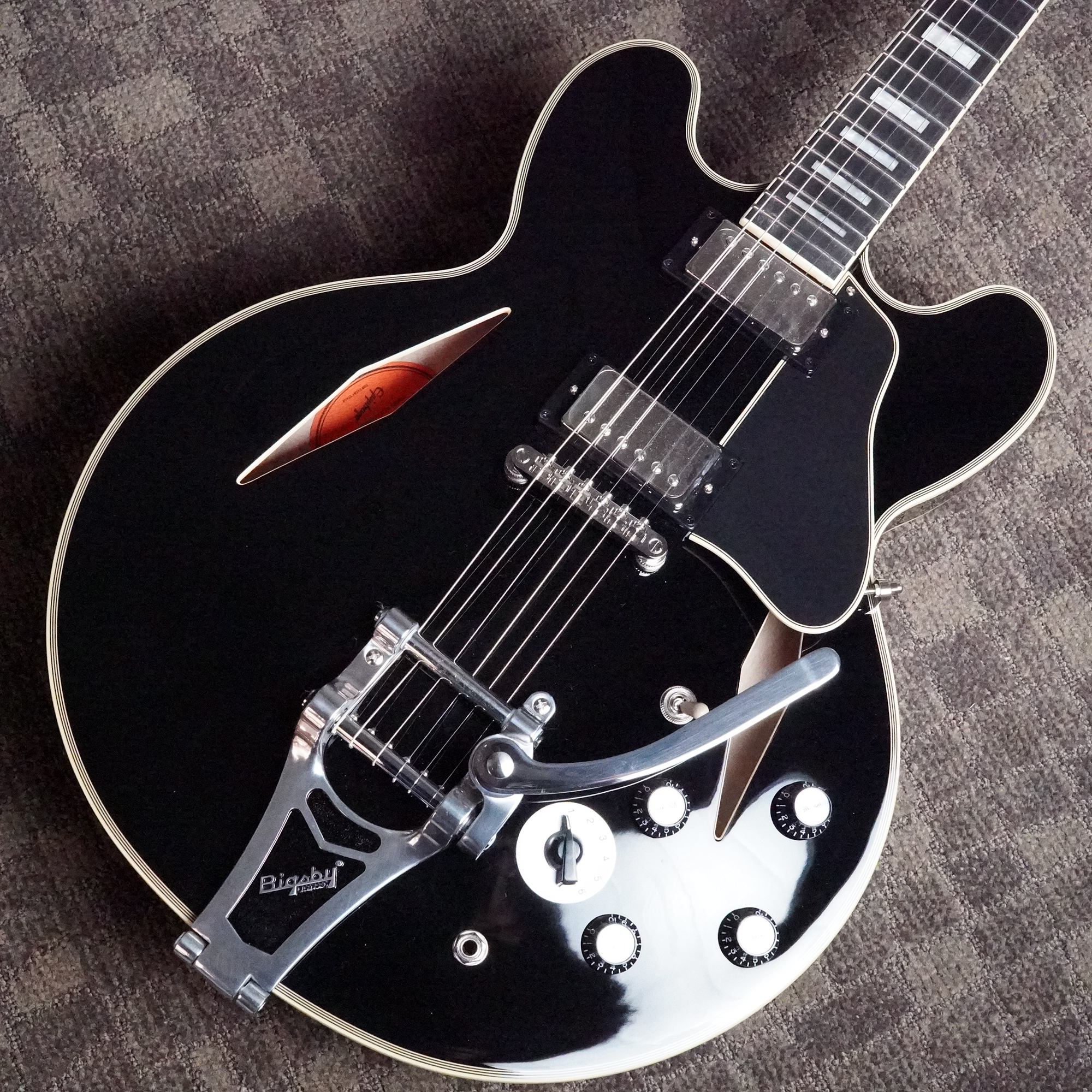 新製品】Epiphone Shinichi Ubukata ES-335 Ver2.0 Ebony入荷！【生形