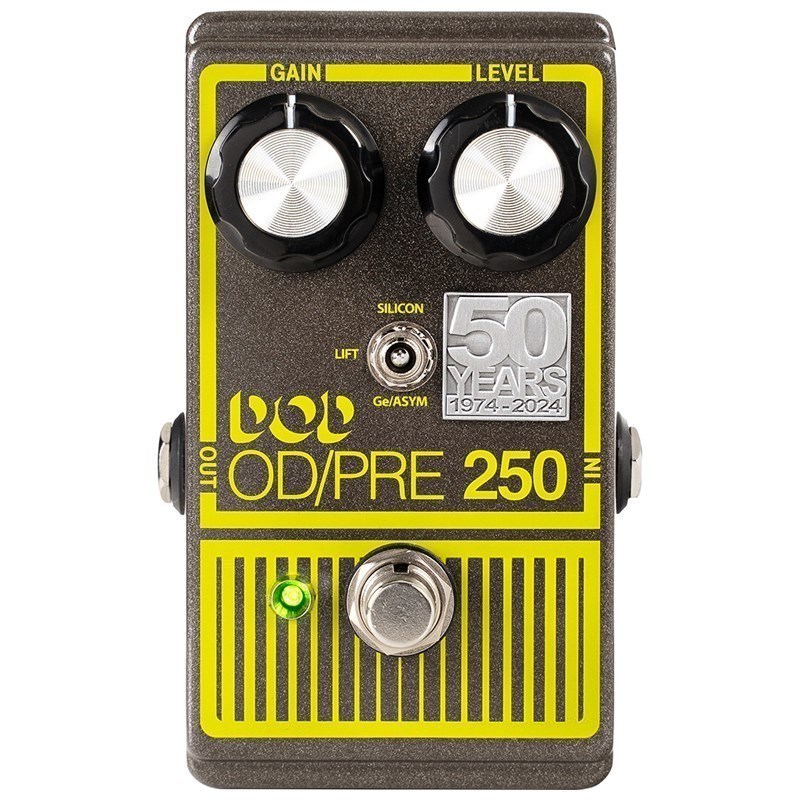 DOD Overdrive Preamp 250 50th Anniversary【限定品】｜島村楽器