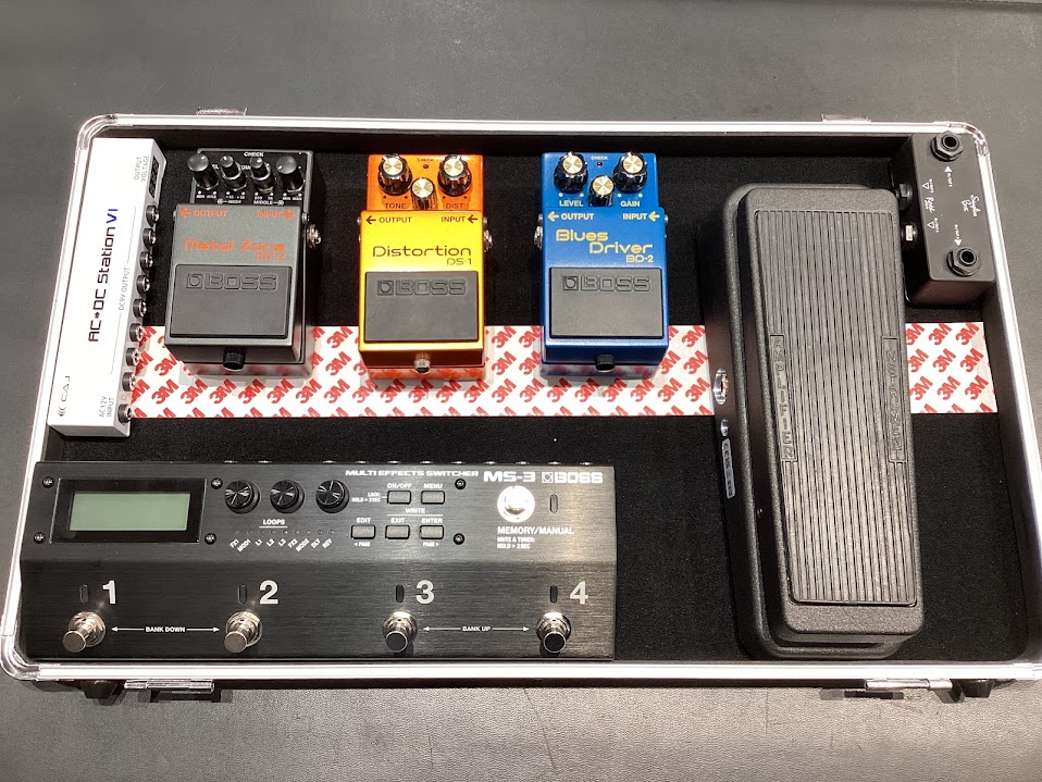 エフェクター】初めてのエフェクターボードはサイズ選びが肝心！｜島村