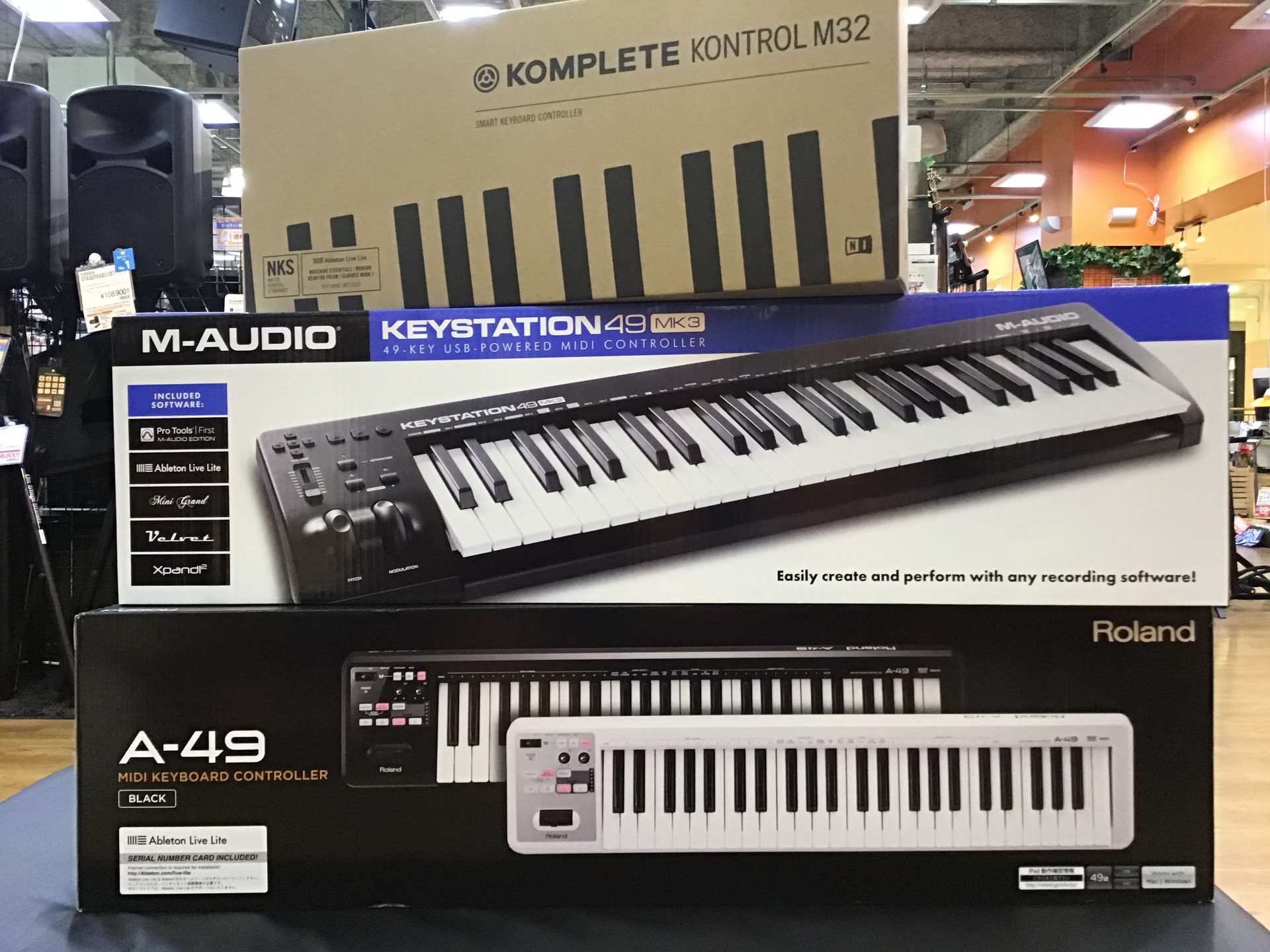 DAW・DTM】音楽制作をより早くする人気のMIDIキーボードをご紹介