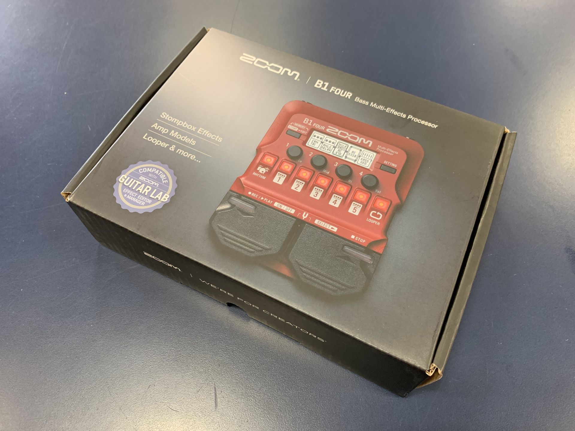 マルチエフェクター】話題のZOOM「B1 FOUR/B1X FOUR」を試してみました