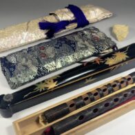 鈴木慶雲 彩色 能面 木彫 能楽 骨董品 | 新栄堂