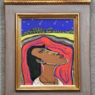 柴原皖 油彩 SM号「げんろくだい」 | 新栄堂