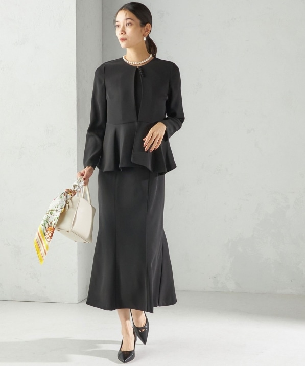 Kaene:フレア ジャケット ワンピース（セレモニー対応可）｜ SHIPS