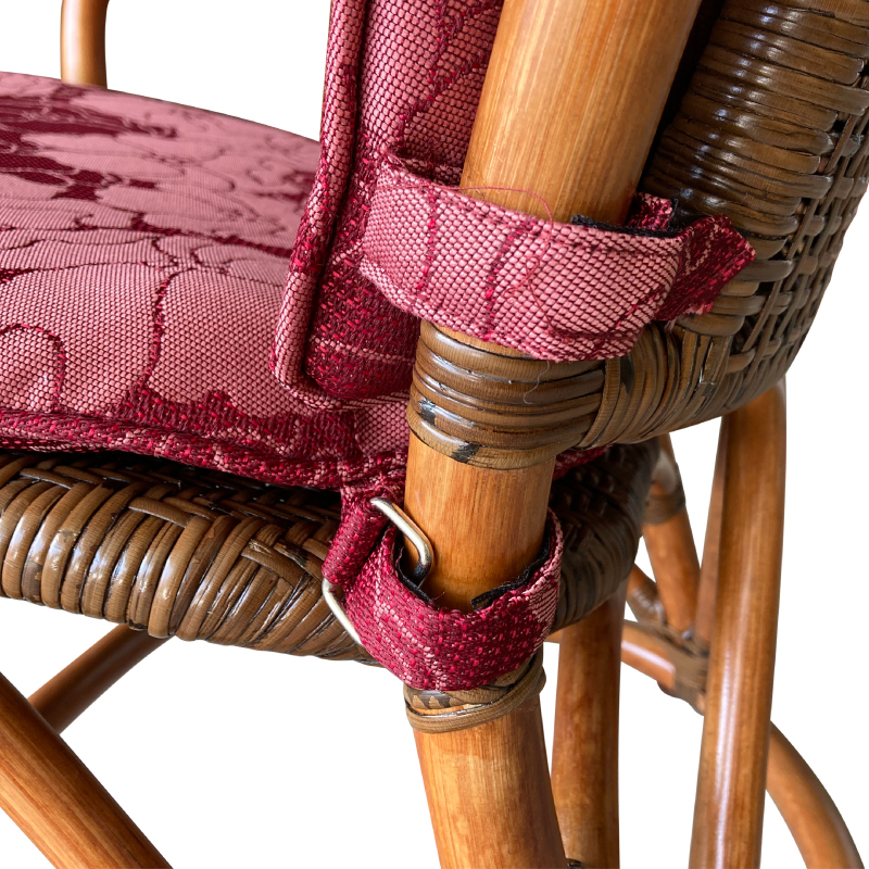 ラタンの老舗KAZAMA（カザマ）〔ルロットアームチェア〕 02-0336-93