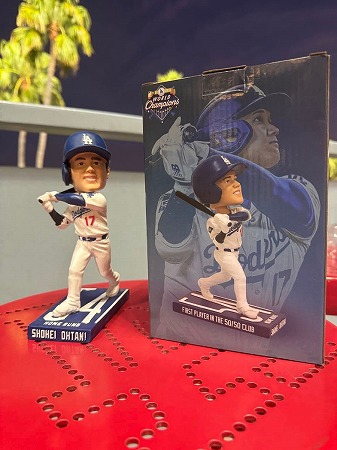 8/27球場配布限定 大谷翔平 50/50ボブルヘッド 打者/バッター