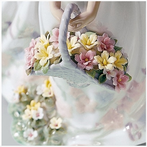 スペイン リヤドロ人形 フラワーガーデン|商品紹介｜贈答品・記念品は