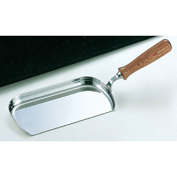 和田助製作所 SW 18-8 ステンレス 木柄 ダストパン 小 - 調理器具のSHOKUBI