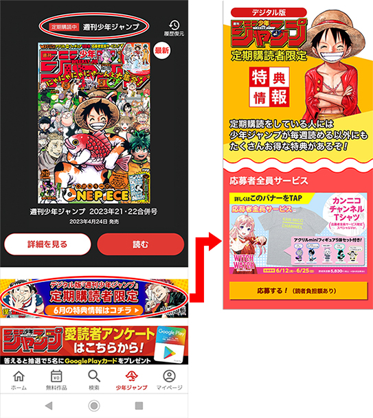 ウィッチウォッチ 定期購読限定 カンニコチャンネル Tシャツ アクリル