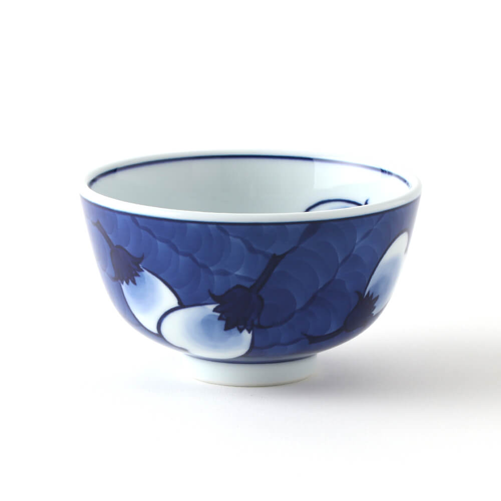 1514 源右衛門 染付割地文 大皿 36cm 未使用 1514 源右衛門 染付割地文