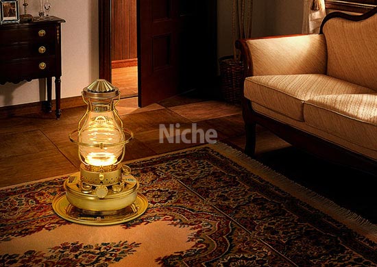 日本船燈 ニッセン IS-3 FREESIA キャンプ 開放式石油ストーブ真鍮