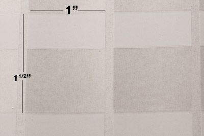 Panduit Self-Laminating Labels | 2500 Labels 1 x 1 1/2 Inch