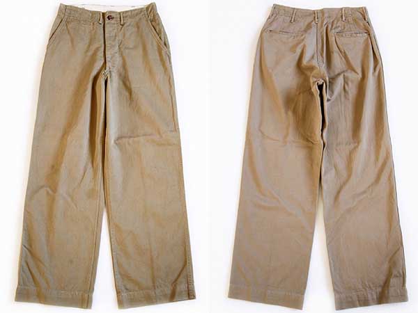 40s-50s US ARMY Army Chinos M-45 PW Vintage Military