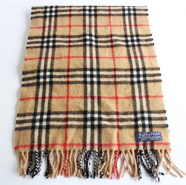 英国製 Burberrysバーバリー ノバチェック タータンチェック ウール
