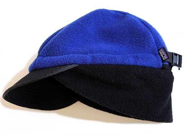 00s patagoniaパタゴニア ロゴ刺繍 ツートン 切り替え シンチラ