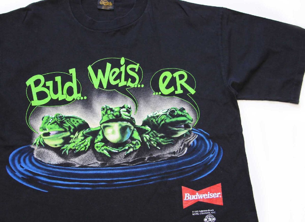 90s USA製 Budweiserバドワイザー YOUR PAD OR MINE? スリーフロッグス