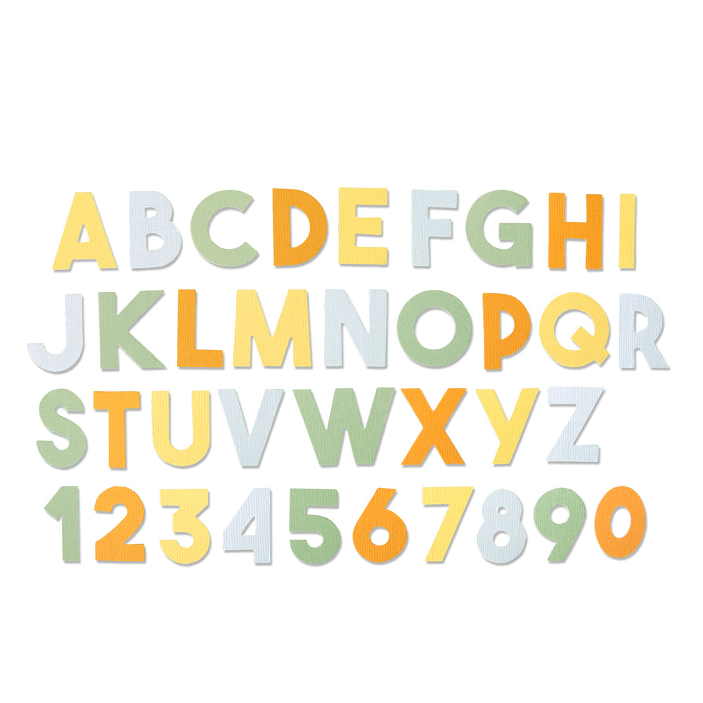Sizzix Bigz XL Alphabet Die - Chunky Alphabet – Sizzix.com