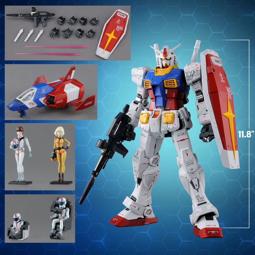 RX-78-2 Gundam PG Unleashed Model Kit by Bandai | Sideshow