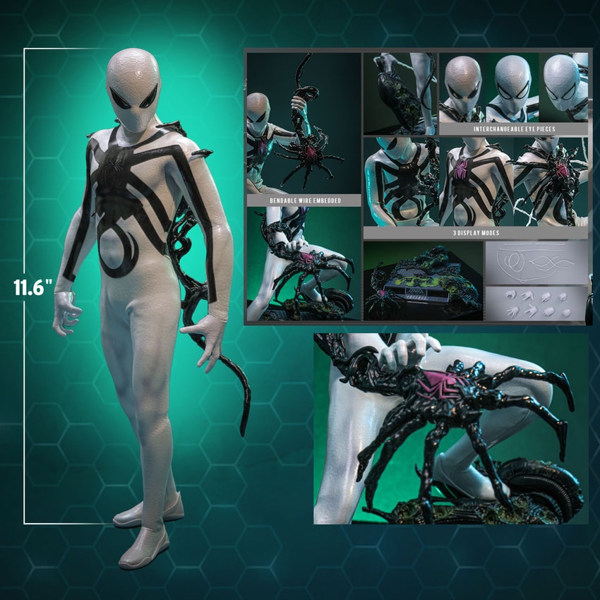 Miles Morales (Aliens Vs. Avengers Suit) Sixth Scale Figure by Hot