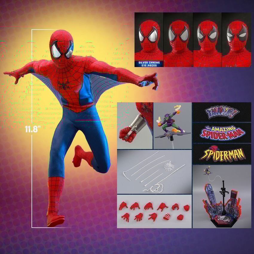 Spider-Man Sixth Scale Figure by Hot Toys | Sideshow Collectibles