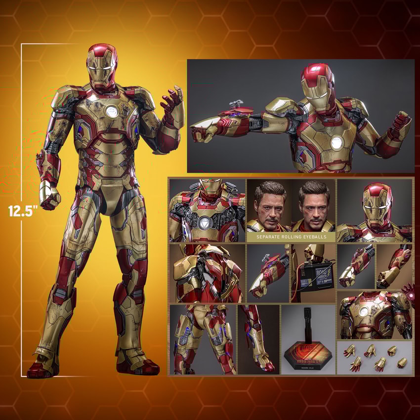 Iron Man Mark XLII (2.0) Sixth Scale Figure by Hot Toys | Sideshow