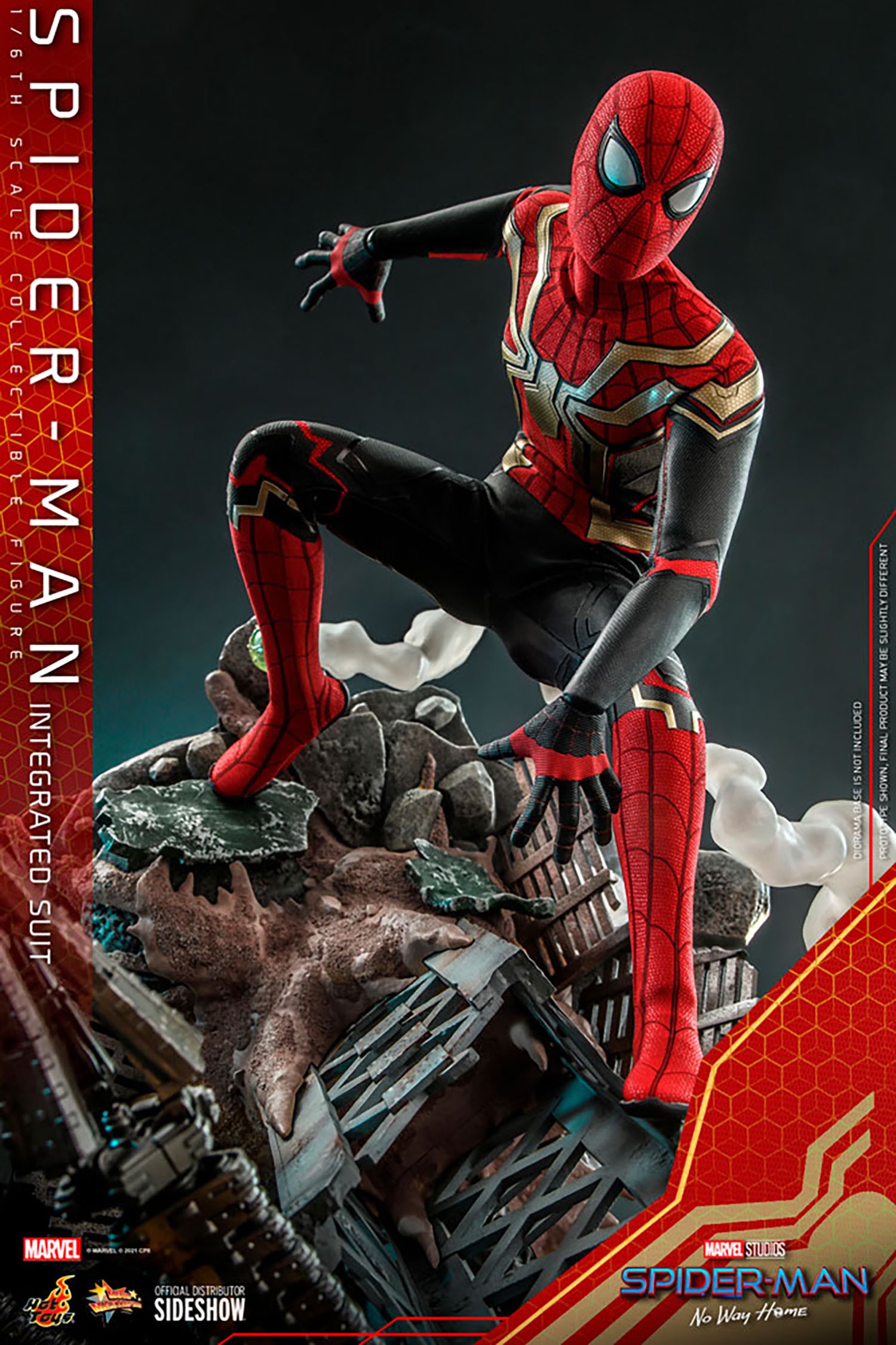 Spider-Man (Integrated Suit) Deluxe Version Sixth Scale