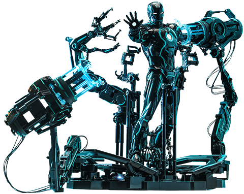 ネオンテック アイアンマン スーツアップガントリー Neon Tech Iron
