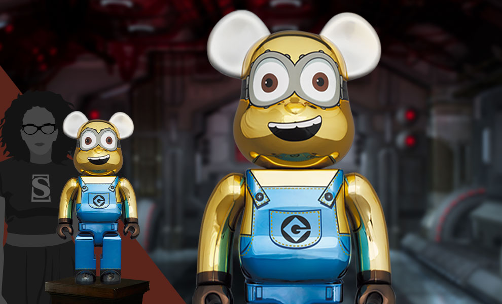 BE@RBRICK DAVE CHROME Ver. 1000％ ミニオン