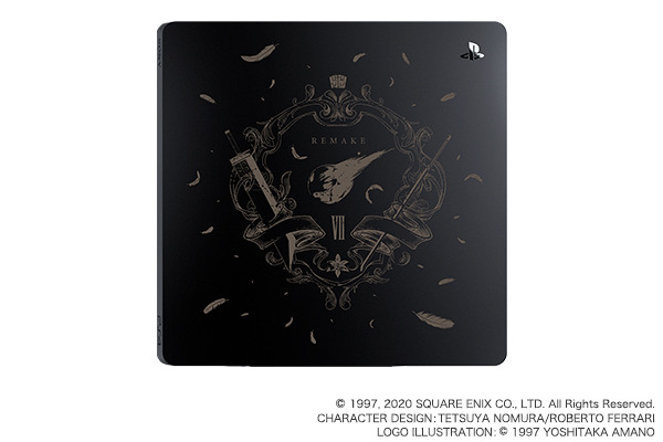 Final Fantasy VII Remake Collaboration PS4 Top Cover and Wearable