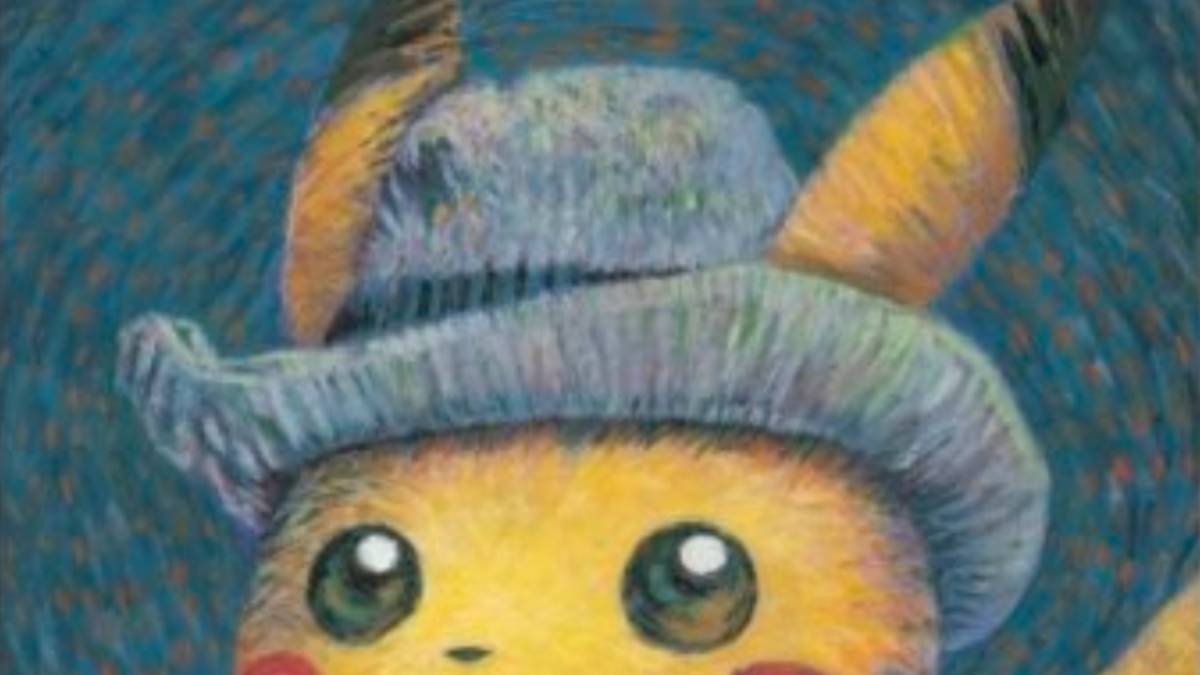 ゴッホピカチュウ 未開封 Pikachu with Grey Felt Hat Pikachu With