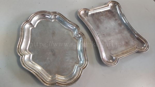 銀製品 STERLINGの刻印有 453g TANE製 シルバープレート 銀製品