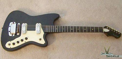 ギター Silvertone 1476 Bobkat BLACK ギター Silvertone 1476 Bobkat
