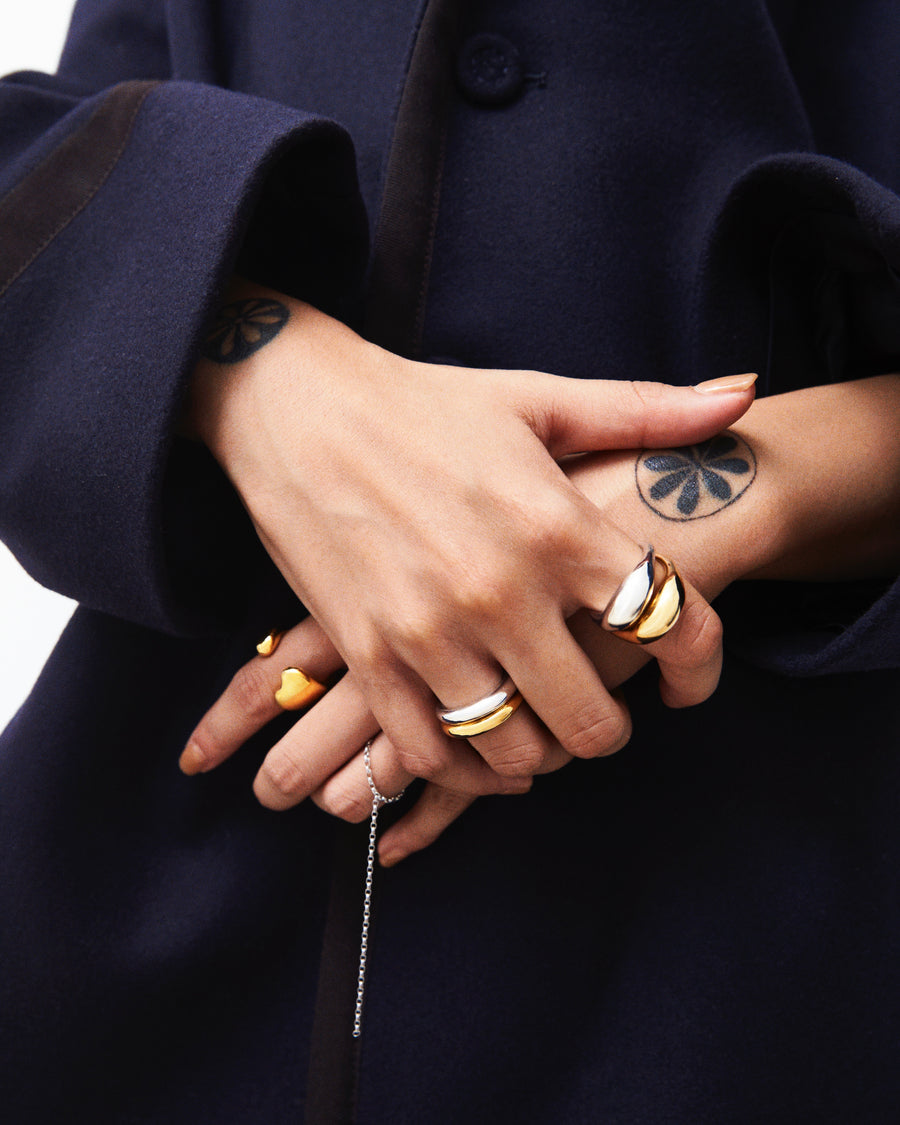 simoe】Sen Ring | リング シルバー/ゴールド