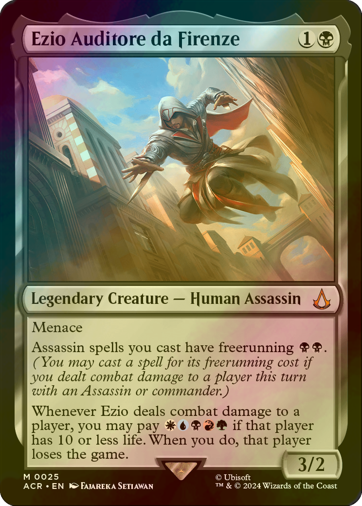 アサシンクリード シーンカード エツィオ・アウディトーレ・ダ