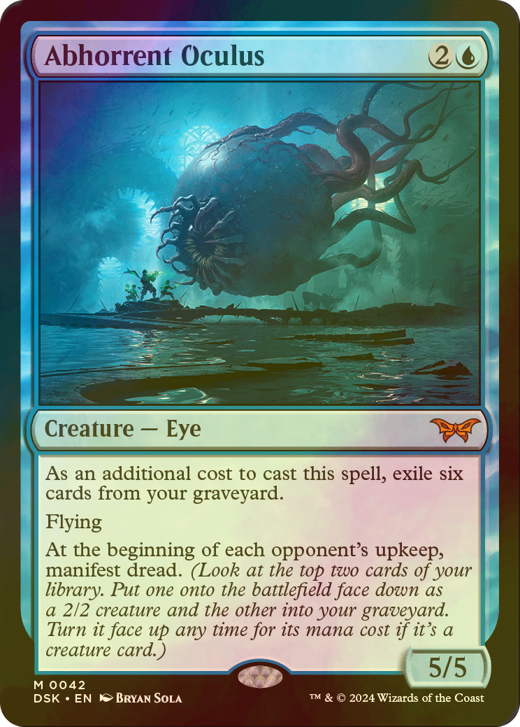 忌まわしき眼魔/Abhorrent 4枚セット MTG 忌まわしき眼魔 Abhorrent 4