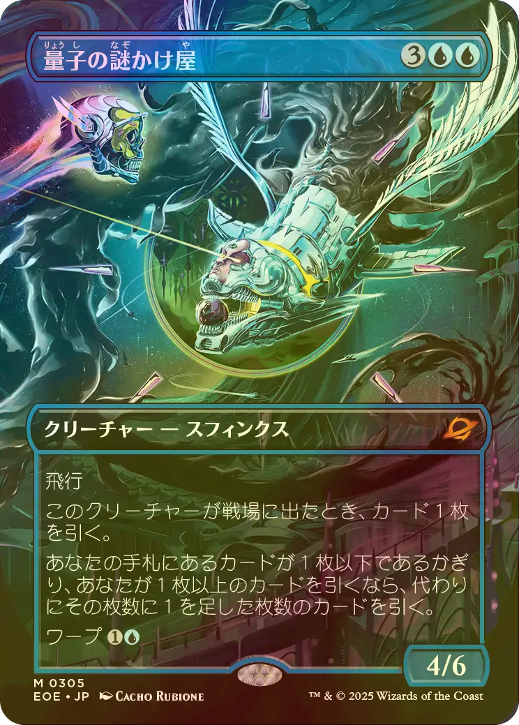 量子の謎かけ屋 ボーダーレス 日本語 2枚セット 量子の謎かけ