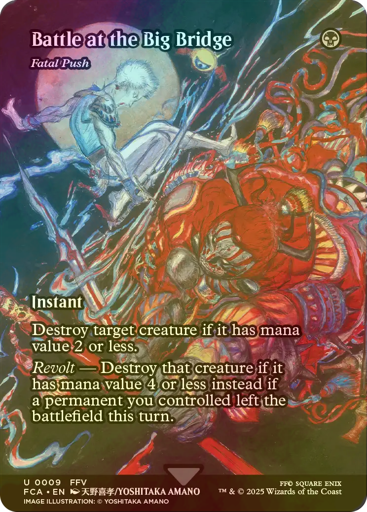 MTG FF ビッグブリッジの死闘 foil 4枚 ビッグブリッジの死闘/致命的な