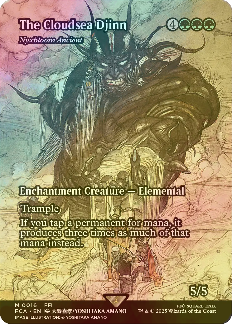 MTG】雲海の魔人 ニクス咲きの古きもの FOIL【FCA】 ニクス咲きの古き