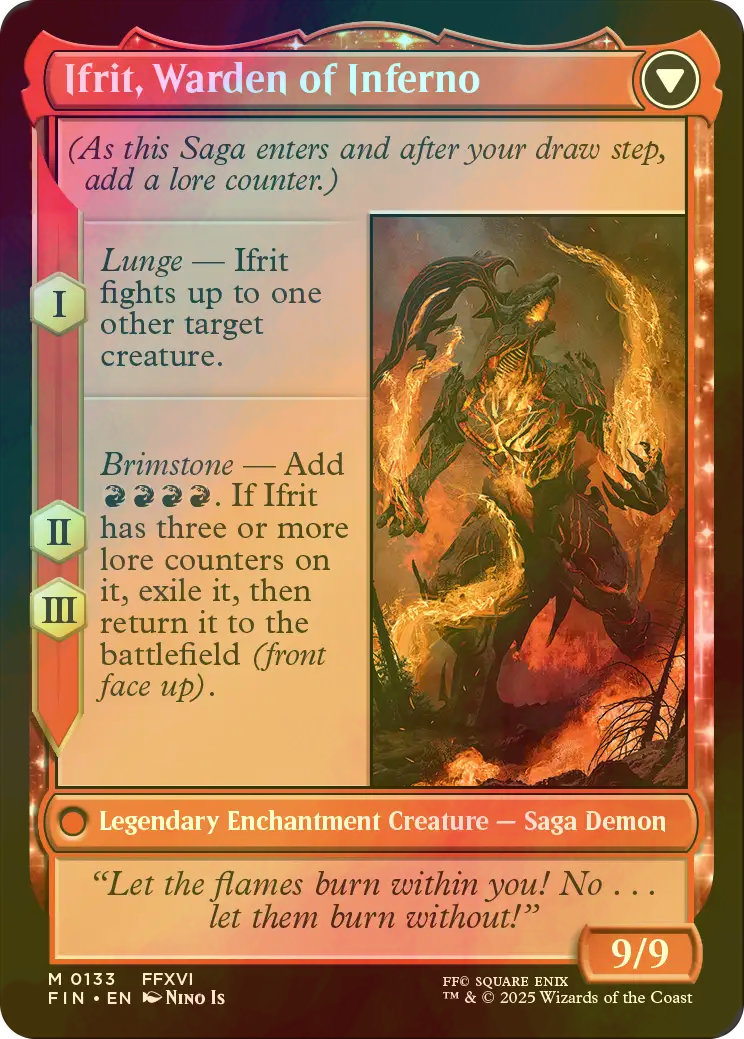 mtg イフリートのドミナント、クライヴ サージfoil 英語 英)【Foil