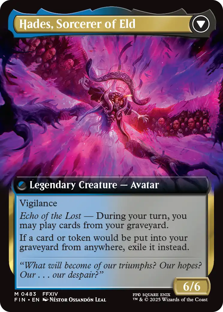 MTG FF オリジナル、アシエン・エメトセルク 英語 拡張foil まんぞく屋