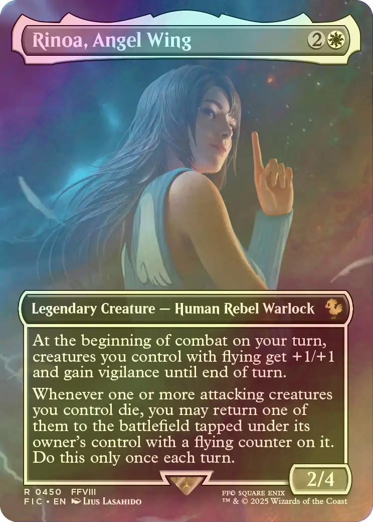 リノア・ハーティリー 英語版 拡張アート foil リノア・ハーティリー