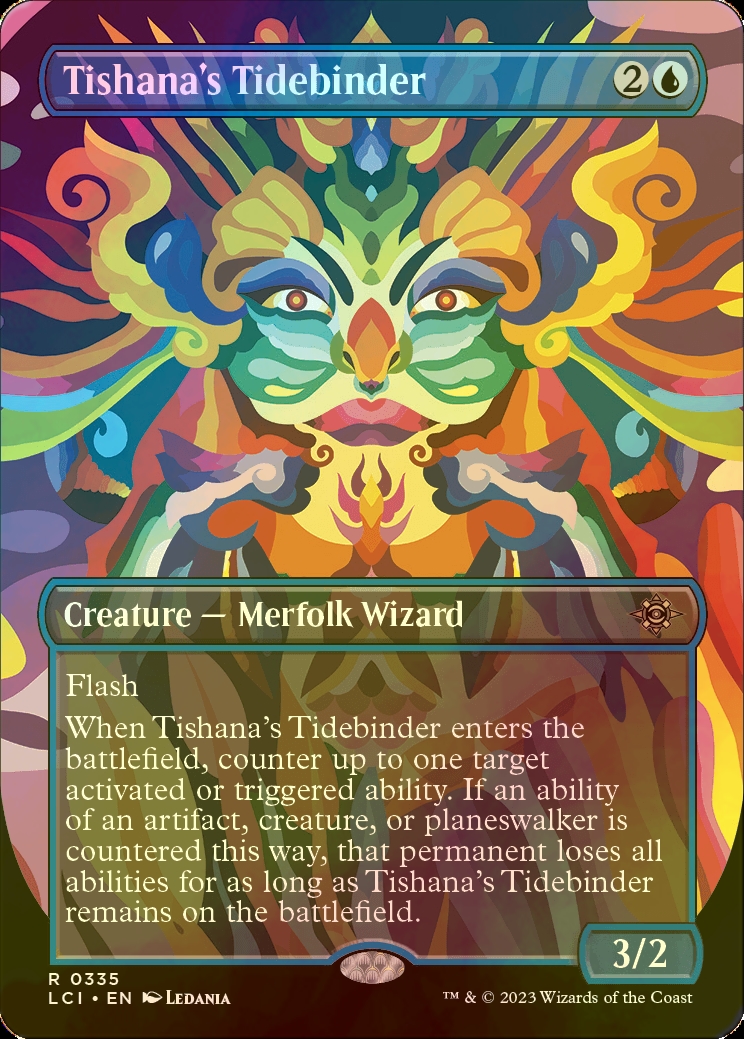 ティシャーナの潮縛り mtg 上位プロモ foil ティシャーナの潮縛り mtg