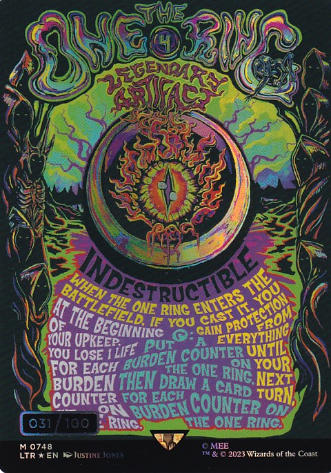 MTG 一つの指輪 バンドル FOIL 英語版 3枚セット MTG 一つの指輪 バンドル