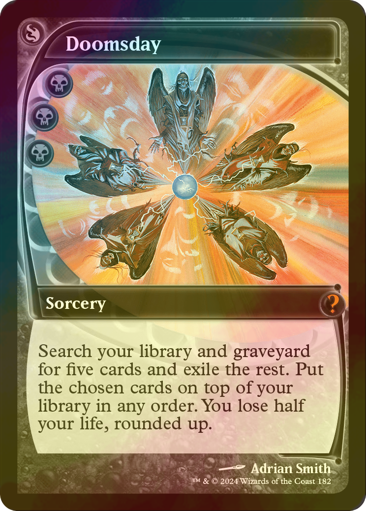 MTG Demonic Consultation 未来予知枠foil 英語MB2 MTG Demonic