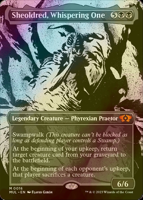 ベイルマークの大主 拡張foil 2枚 記憶への放逐foil 4枚。