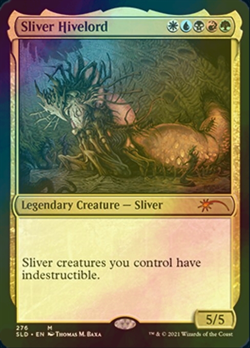 MTG 巣主スリヴァー 英語版FOIL FOIL)巣主スリヴァー/Sliver Hivelord