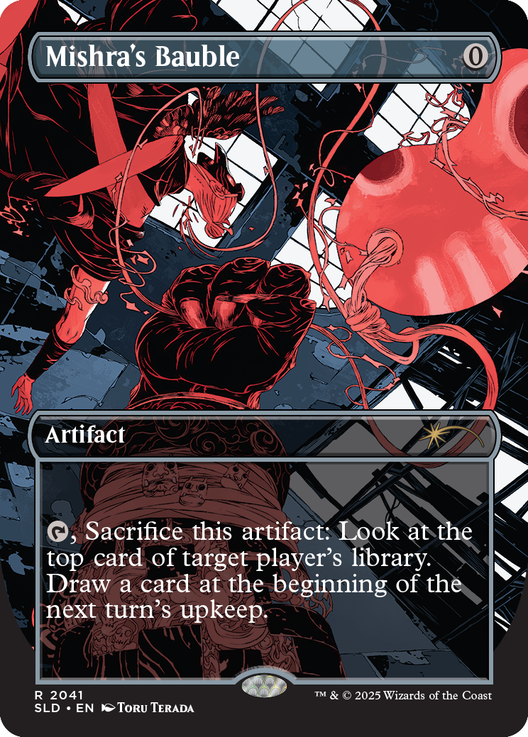 SLD Raised Foil】ミシュラのガラクタ 英語 4枚セット SLD Raised Foil