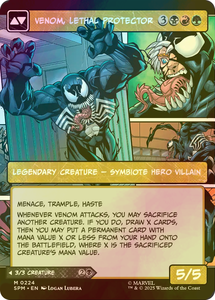 エディ・ブロック / Eddie Brock クラシック・コミック版foil MTG