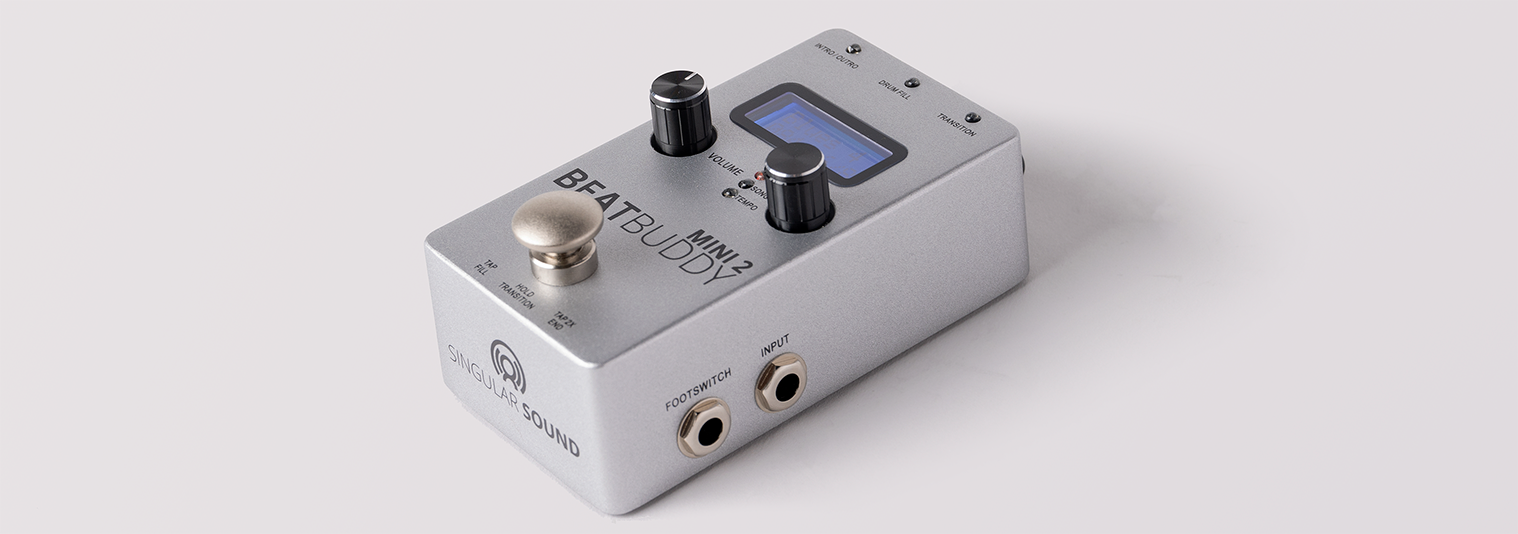 BeatBuddy MINI 2: the Compact, Versatile Drum Machine Pedal
